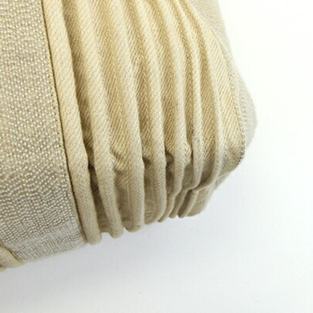 Hermes Cabas Calicut Tote Bag, Canvas and Leather, Beige Brown, □L Stamp, Man... - Picture 6 of 10